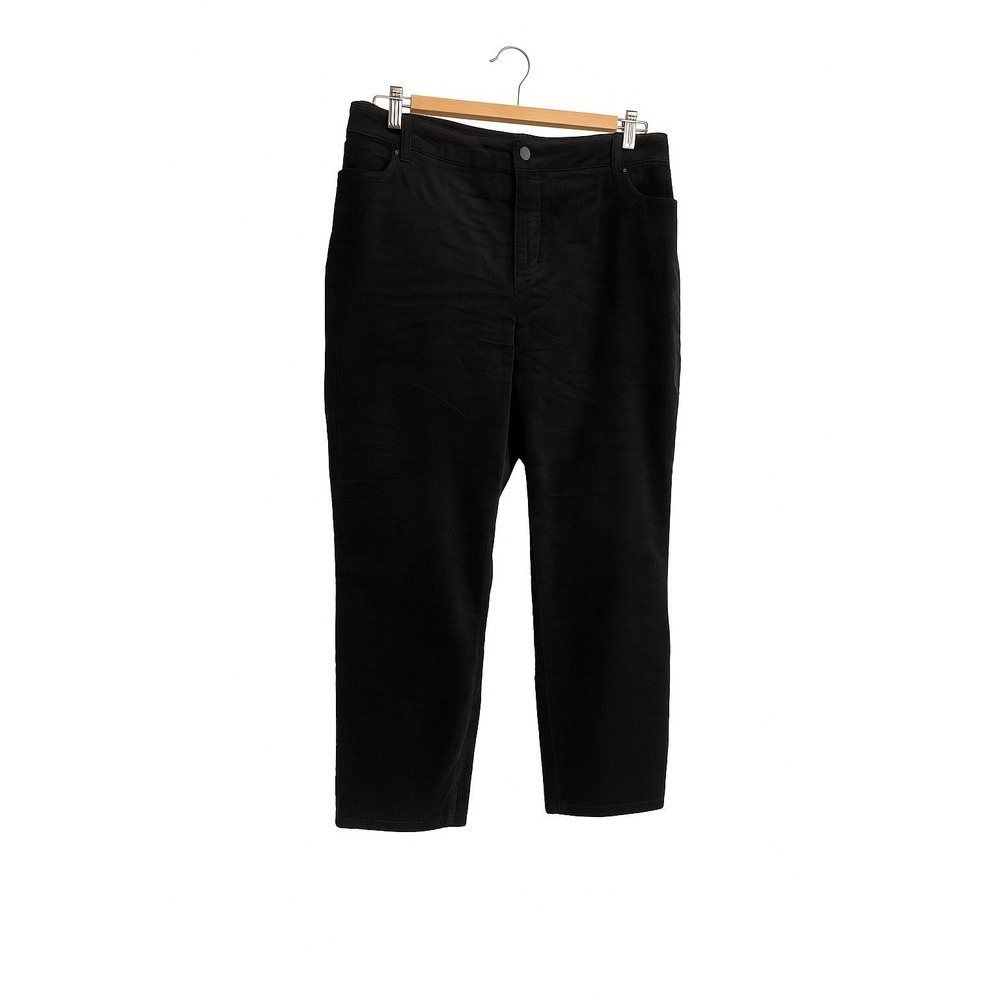 LOFT Black Velvet Skinny Pants Size 24 NWT Five Pocket Holiday Quiet Luxury